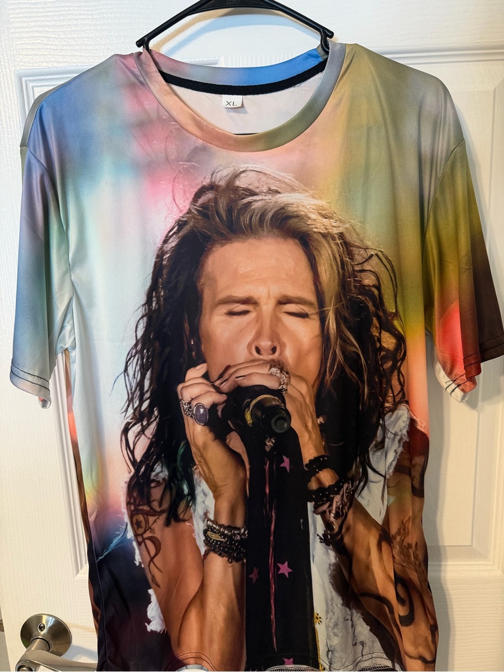 Steven Tyler Aerosmith 2-Sided Concert Shirt Sz XL New